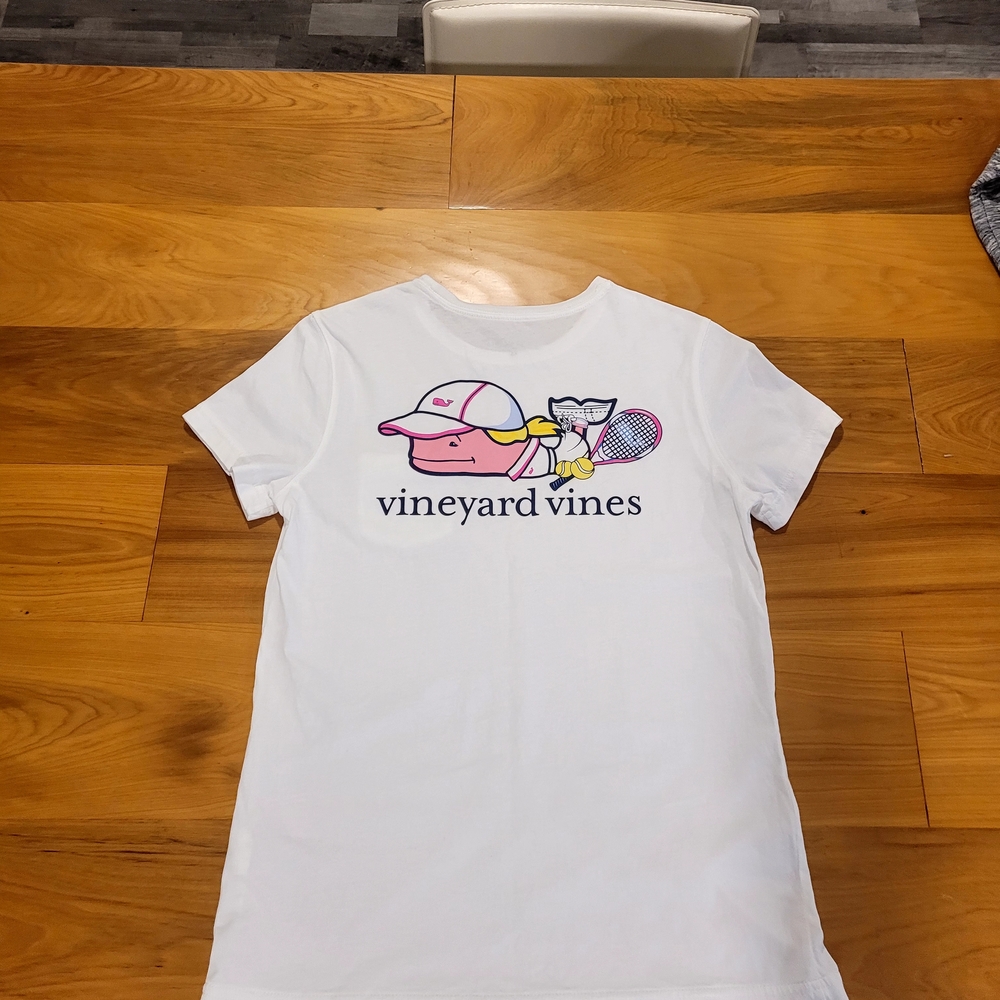 Vineyard Vines White Graphic T-Shirt